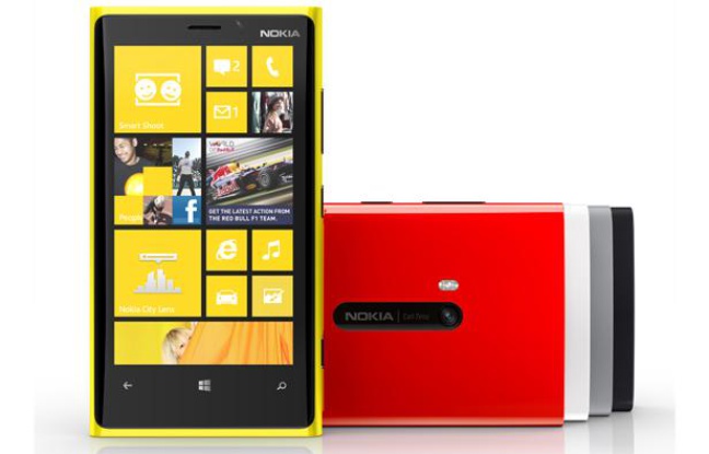 Le Lumia 920 de Nokia. Le Lumia 920 de Nokia.