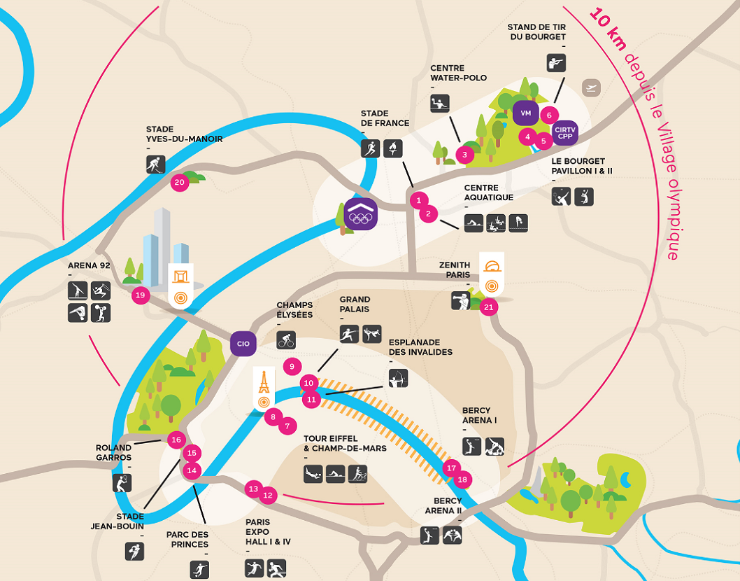 Paris 2024 Parcours Cyclisme Zenia Kordula