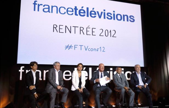 Conférence de rentrée de France Télévisions, le 28 août 2012. Conférence de rentrée de France Télévisions, le 28 août 2012.