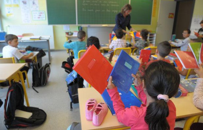 Dans une classe de maternelle à Strasbourg.
Dans une classe de maternelle à Strasbourg.