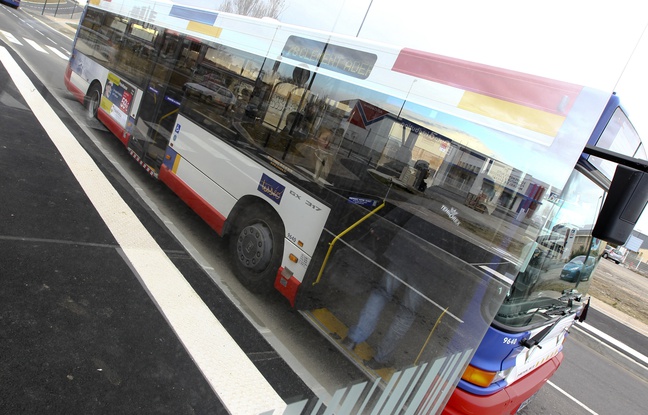 Toulouse, le 18 mars 2013. Illustration d'un bus du réseau toulousain Tisséo. Toulouse, le 18 mars 2013. Illustration d'un bus du réseau toulousain Tisséo.