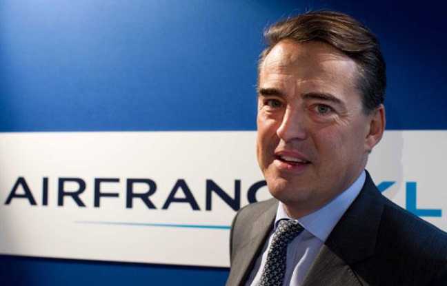 Alexandre de Juniac, PDG d'Air France, le 8 mars 2012. Alexandre de Juniac, PDG d'Air France, le 8 mars 2012.