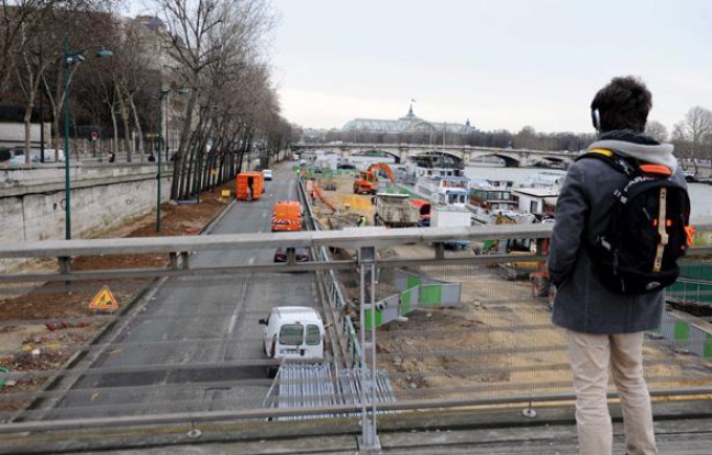 Photo d'illustration: Travaux à Paris. Photo d'illustration: Travaux à Paris.
