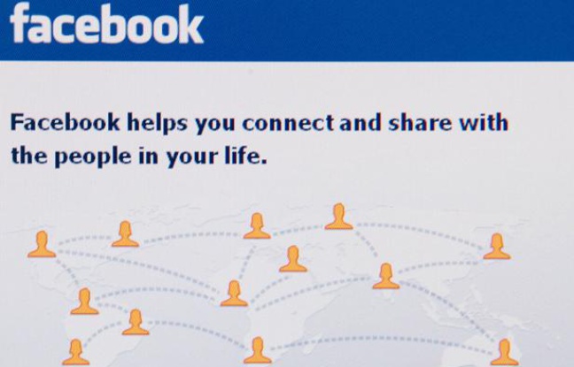Page d'accueil du réseau social Facebook. Page d'accueil du réseau social Facebook.