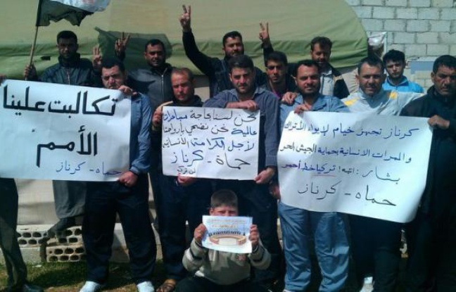 A handout picture released by the Syrian opposition's Shaam Le cessez-le feu en Syrie est entré en vigueur jeudi à 06H00 locales (03H00 GMT), conformément à l'ultimatum fixé par le plan de l'émissaire Kofi Annan visant à mettre fin aux violences meurtrières qui secouent le pays depuis plus d'un an. A handout picture released by the Syrian opposition's Shaam Le cessez-le feu en Syrie est entré en vigueur jeudi à 06H00 locales (03H00 GMT), conformément à l'ultimatum fixé par le plan de l'émissaire Kofi Annan visant à mettre fin aux violences meurtrières qui secouent le pays depuis plus d'un an.