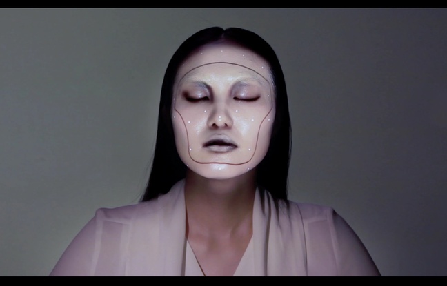 Un artiste japonais se sert du visage comme d'une toile numérique Un artiste japonais se sert du visage comme d'une toile numérique