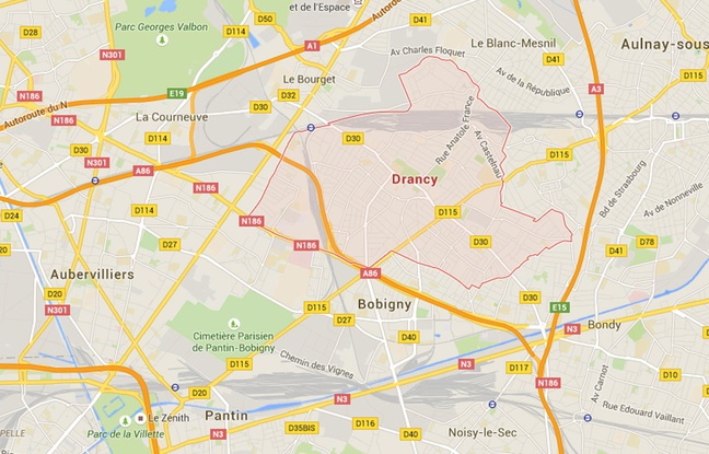 Google Maps de Drancy, en Seine-Saint-Denis. Google Maps de Drancy, en Seine-Saint-Denis.