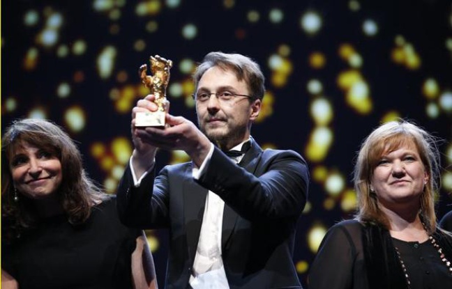 Le réalisateur roumain Calin Peter Netzer a remporté l'Ours d'or du festival de cinamé de Berlin pour son film «Child's Pose», le 16 février 2013. Le réalisateur roumain Calin Peter Netzer a remporté l'Ours d'or du festival de cinamé de Berlin pour son film «Child's Pose», le 16 février 2013.