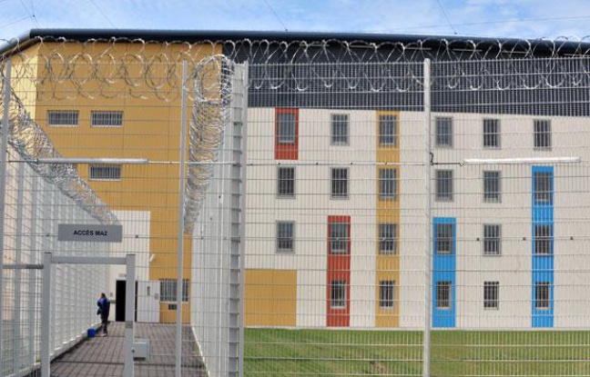 La prison de Carquefou, à Nantes. La prison de Carquefou, à Nantes.
