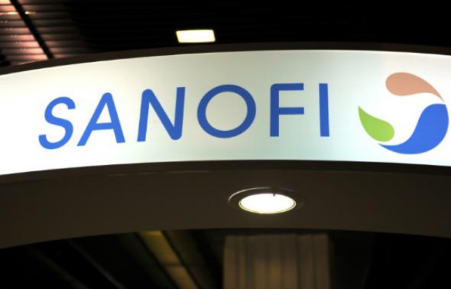Enseigne du groupe pharmaceutique Sanofi, à Paris le 23 novembre 2012 Enseigne du groupe pharmaceutique Sanofi, à Paris le 23 novembre 2012