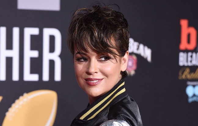 Alyssa Milano à la fête du Super Bowl, à San Francisco, le 5 février 2016. Alyssa Milano à la fête du Super Bowl, à San Francisco, le 5 février 2016.