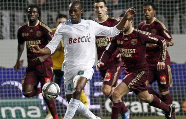 Le défenseur marseillais Rod Fanni, le 19 décembre 2010. Le défenseur marseillais Rod Fanni, le 19 décembre 2010.