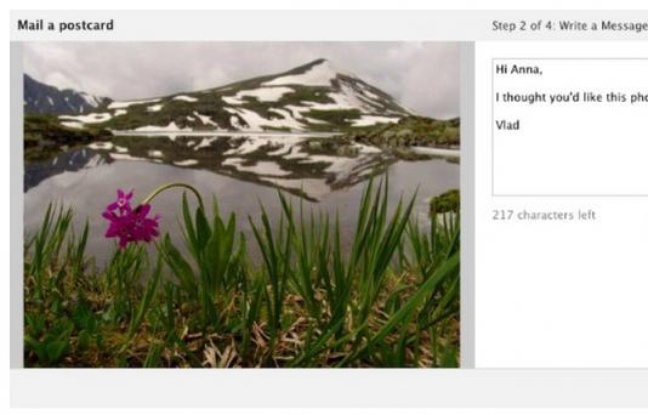 Facebook se lance dans l'envoi de cartes postales. Facebook se lance dans l'envoi de cartes postales.