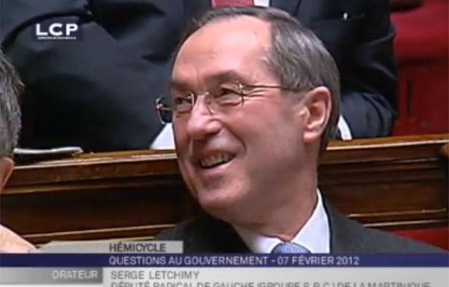 Claude Guéant, lors de l'intervention du député apparenté PS Serge Letchimy, qui a entraîné la suspension de séance, le 7 février 2012. Claude Guéant, lors de l'intervention du député apparenté PS Serge Letchimy, qui a entraîné la suspension de séance, le 7 février 2012.