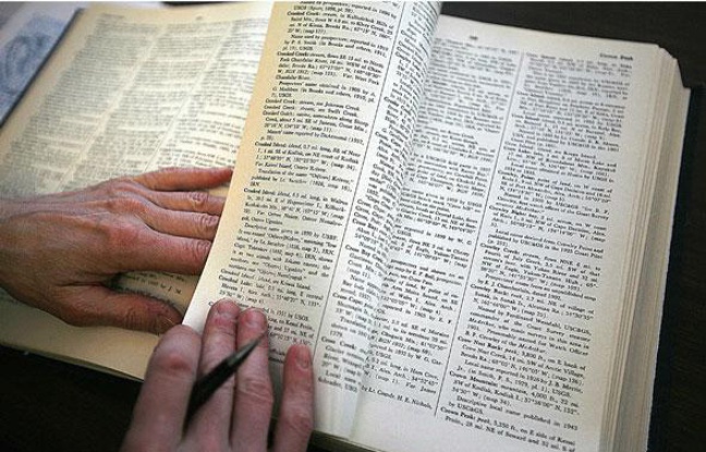 Image d'un dictionnaire. Image d'un dictionnaire.
