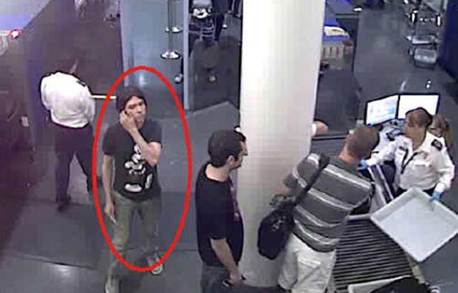 Photo non datée de Luka Rocco Magnotta repéré dans un aéroport. Photo non datée de Luka Rocco Magnotta repéré dans un aéroport.