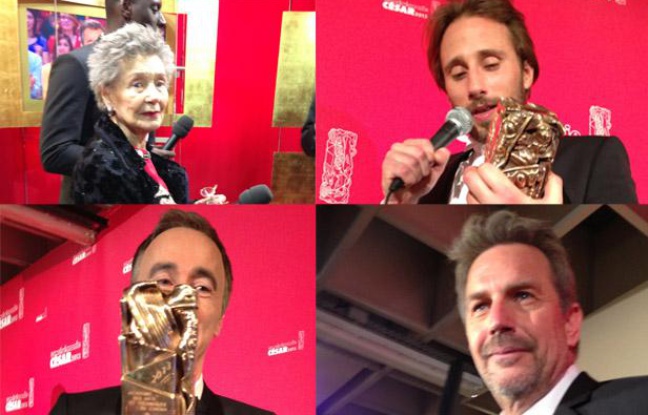 Emmanuelle Riva, Matthias Schoenaerts, Sébastien Lifshitz et Kevin Costner en salle de presse. Emmanuelle Riva, Matthias Schoenaerts, Sébastien Lifshitz et Kevin Costner en salle de presse.