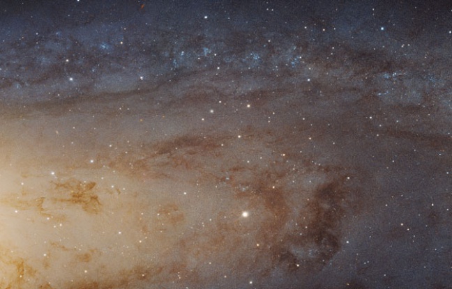 Voici la photographie la plus grande et la plus nette réalisée par le télescope Hubble de la galaxie d'Andromède. Voici la photographie la plus grande et la plus nette réalisée par le télescope Hubble de la galaxie d'Andromède.