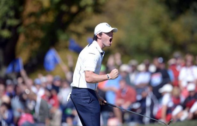 L'équipe d'Europe a conservé la Ryder Cup de golf en remontant un handicap de quatre points et en marquant 14 points contre 13 aux Etats-Unis, dimanche à Medinah, près de Chicago, en dépit du soutien sans faille, enthousiaste et bruyant de leur public. L'équipe d'Europe a conservé la Ryder Cup de golf en remontant un handicap de quatre points et en marquant 14 points contre 13 aux Etats-Unis, dimanche à Medinah, près de Chicago, en dépit du soutien sans faille, enthousiaste et bruyant de leur public.