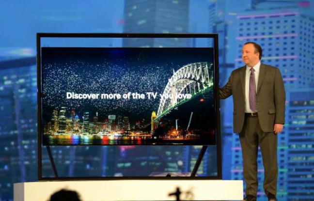 Samsung a présenté une nouvelle version de ses smart TV, le 7 janvier, au CES de Las Vegas. Samsung a présenté une nouvelle version de ses smart TV, le 7 janvier, au CES de Las Vegas.