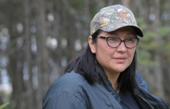 CANADA - LE PEUPLE CRI DÉCIDÉ À SAUVER SA FORÊT BORÉALE 648x415_mandy_gull_chef_adjointe_d_une_reserve_amerindienne_du_nord_du_quebec_a_waswanipi_1_000_km_au_nord_de_montreal_le_19_aout_2015