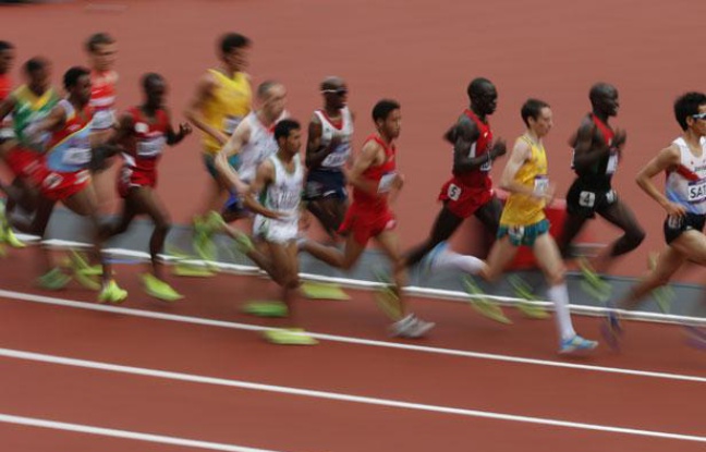Une série du 5000m des jeux olympiques à la quelle participait le Français Hassan Hirt, le 8 août 2012, à Londres. Une série du 5000m des jeux olympiques à la quelle participait le Français Hassan Hirt, le 8 août 2012, à Londres.