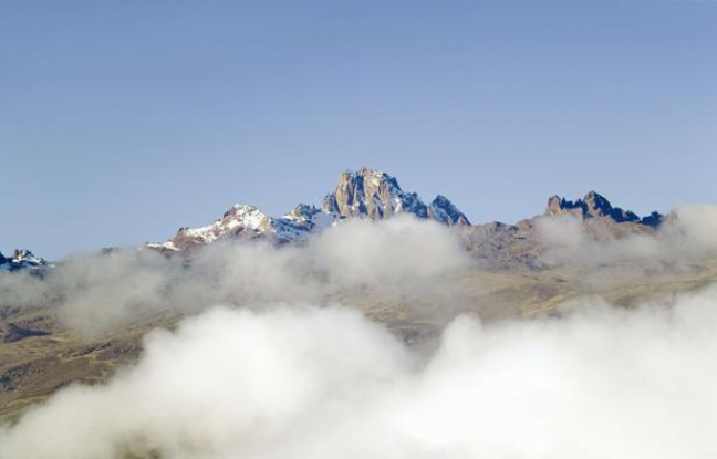 Le mont Kenya. Le mont Kenya.