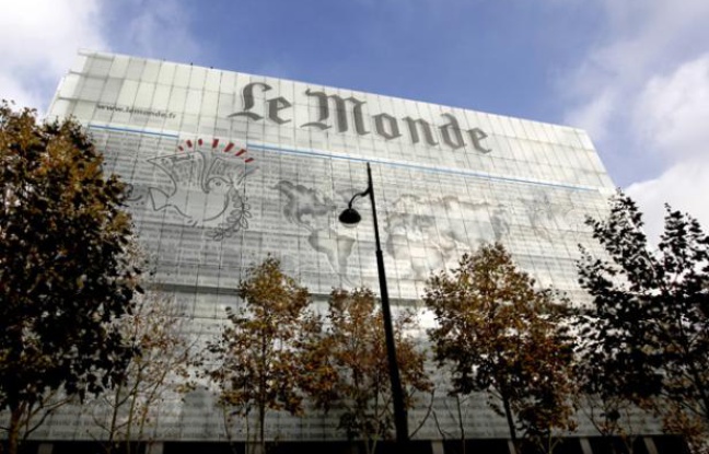 Les locaux du Monde à Paris. Les locaux du Monde à Paris.