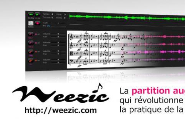 Capture d'écran du site Weezic Capture d'écran du site Weezic