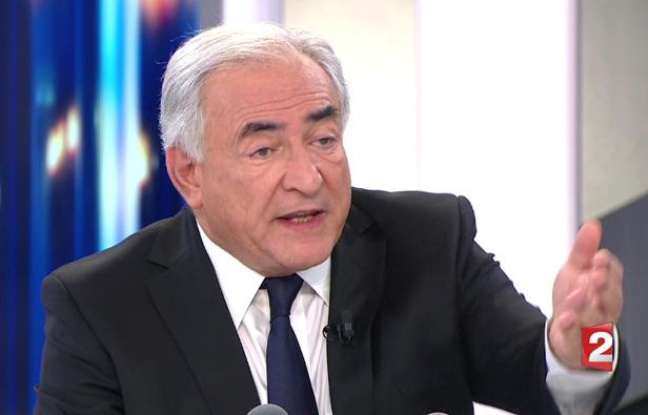 Dominique Strauss-Kahn sur le plateau du journal de France 2, le 20 février 2011 Dominique Strauss-Kahn sur le plateau du journal de France 2, le 20 février 2011