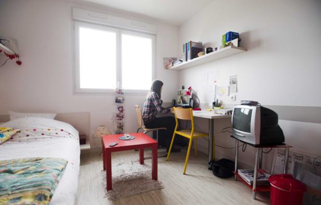 Dans une résidence étudiante à Angers en janvier 2011. Dans une résidence étudiante à Angers en janvier 2011.