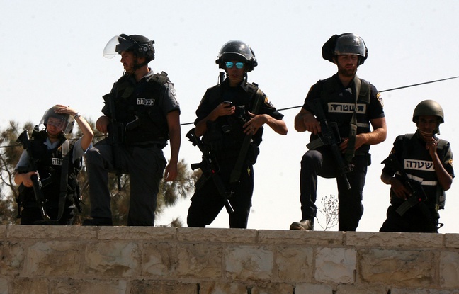 Les army de scurit israliennes, le 16 octobre 2015. Les army de scurit israliennes, le 16 octobre 2015.