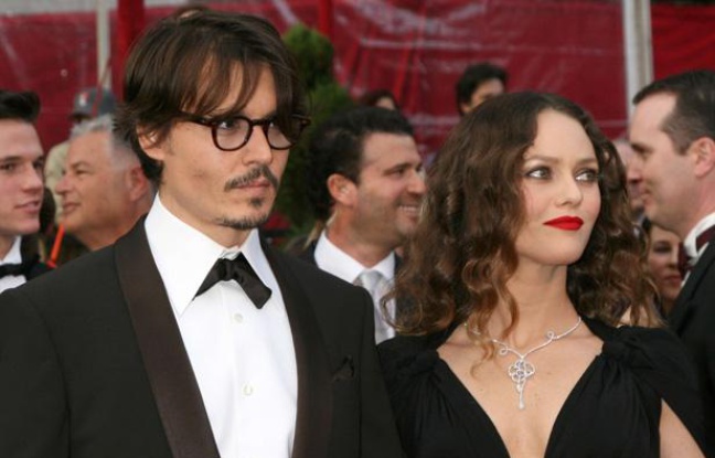 Johnny Depp et Vanessa Paradis lors de la cérémonie des Oscars du 24 février 2008. Johnny Depp et Vanessa Paradis lors de la cérémonie des Oscars du 24 février 2008.