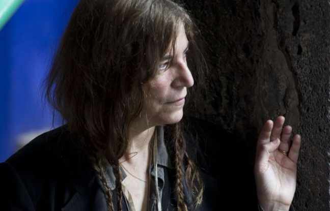 Patti Smith lors d'une séance photo le 4 mai 2012. Patti Smith lors d'une séance photo le 4 mai 2012.