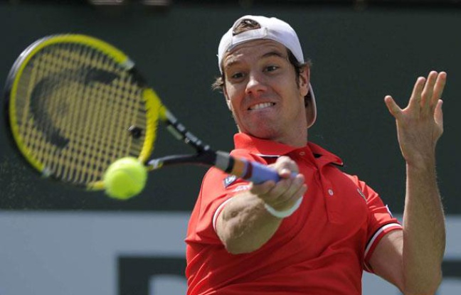 Richard Gasquet, le 18 mars 2011, lors du tournoi d'Indian Wells. Richard Gasquet, le 18 mars 2011, lors du tournoi d'Indian Wells.