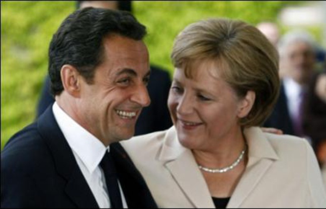 Le nouveau chef de l'Etat français, Nicolas Sarkozy, a été chaleureusement accueilli mercredi à 16h15 GMT à la chancellerie fédérale allemande par Angela Merkel, quelques heures après son investiture à l'Elysée. Le nouveau chef de l'Etat français, Nicolas Sarkozy, a été chaleureusement accueilli mercredi à 16h15 GMT à la chancellerie fédérale allemande par Angela Merkel, quelques heures après son investiture à l'Elysée.
