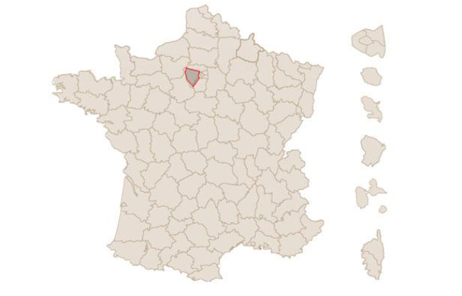 Capture d'écran de la carte des résultats du premier tour de l'élection de 2012 Capture d'écran de la carte des résultats du premier tour de l'élection de 2012