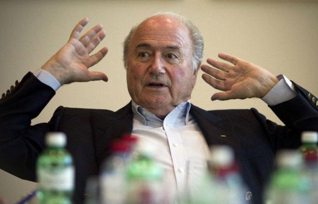 Le président actuel de la Fifa, Sepp Blatter, candidat à sa réélection, pendant une interview en mai 2011.
Le président actuel de la Fifa, Sepp Blatter, candidat à sa réélection, pendant une interview en mai 2011.