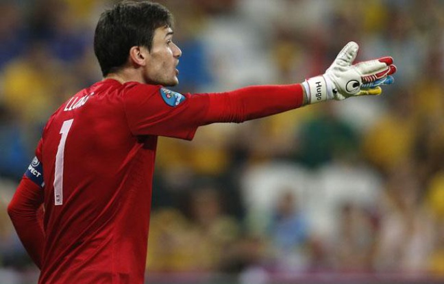 Le gardien de l'équipe de France, Hugo Lloris, le 15 juin 2012 Le gardien de l'équipe de France, Hugo Lloris, le 15 juin 2012