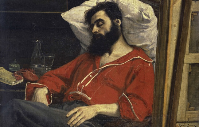 Le tableau Le convalescent, du peintre Carolus-Duran. Le tableau Le convalescent, du peintre Carolus-Duran.