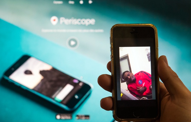 Serge Aurier dans la fameuse vidéo Periscope, le 15 février 2016. Serge Aurier dans la fameuse vidéo Periscope, le 15 février 2016.