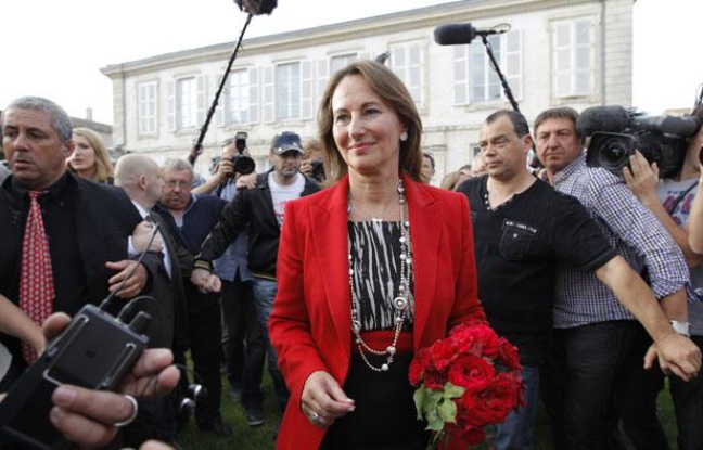 Ségolène Royal à La Rochelle, le 17 juin 2012. Ségolène Royal à La Rochelle, le 17 juin 2012.