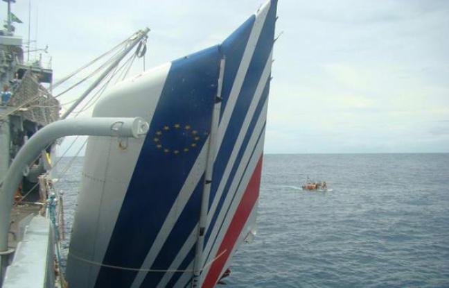 Des débris de l'AF447 récupérés par l'armée brésilienne en 2009
Des débris de l'AF447 récupérés par l'armée brésilienne en 2009