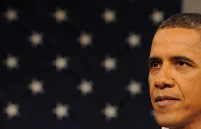 Barack Obama, lors de son 3e discours sur l'état de l'Union, le 24 janvier 2012. Barack Obama, lors de son 3e discours sur l'état de l'Union, le 24 janvier 2012.