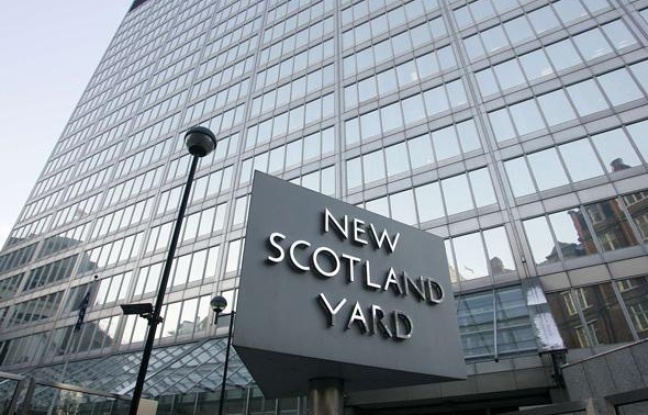 Le siège de Scotland Yard, à Londres, en décembre 2010. Le siège de Scotland Yard, à Londres, en décembre 2010.