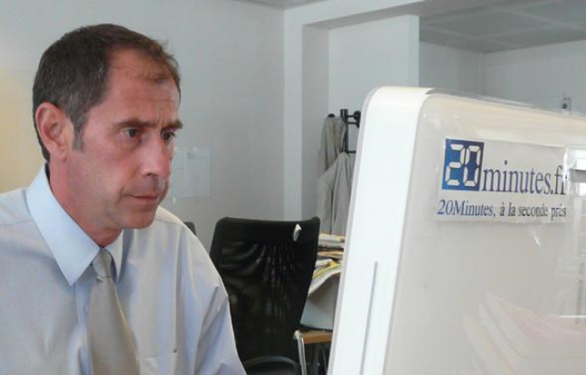 Richard Descoings dans les locaux de 20minutes.fr Richard Descoings dans les locaux de 20minutes.fr