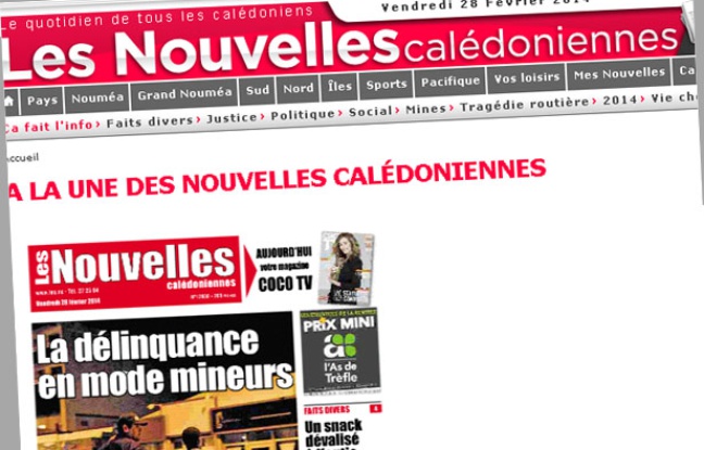 Les Nouvelles Calédoniennes. Les Nouvelles Calédoniennes.