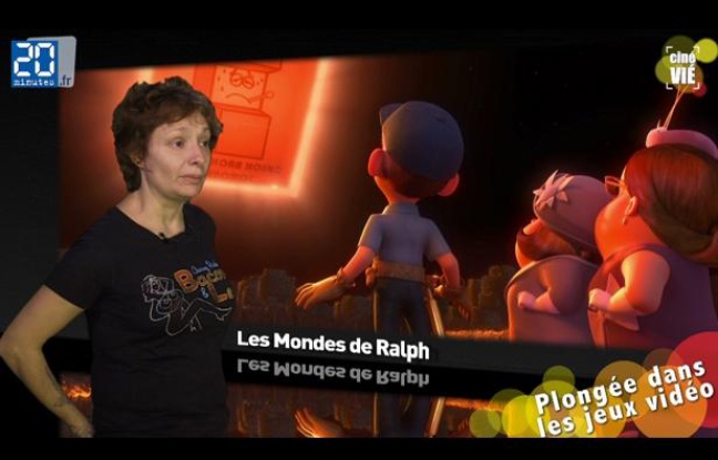 Caroline Vié, critique ciné de «20 Minutes», décrypte le film «Les Mondes de Ralph». Caroline Vié, critique ciné de «20 Minutes», décrypte le film «Les Mondes de Ralph».