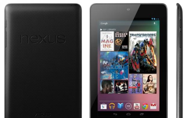 Nexus 7, une tablette 7 pouces de Google et Asus, dévoilée le 27 juin 2012. Nexus 7, une tablette 7 pouces de Google et Asus, dévoilée le 27 juin 2012.