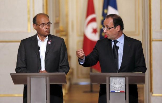 Le président François Hollande a assuré mardi, lors d'une conférence commune avec son homologue tunisien Moncef Marzouki, que la France allait "aider" la Tunisie à récupérer ses avoirs "captés" par le clan de l'ancien président Ben Ali et qui ne se trouvent "pas en France". Le président François Hollande a assuré mardi, lors d'une conférence commune avec son homologue tunisien Moncef Marzouki, que la France allait "aider" la Tunisie à récupérer ses avoirs "captés" par le clan de l'ancien président Ben Ali et qui ne se trouvent "pas en France".